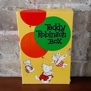 Vintage Teddy Robinson Box- 4 Book Set